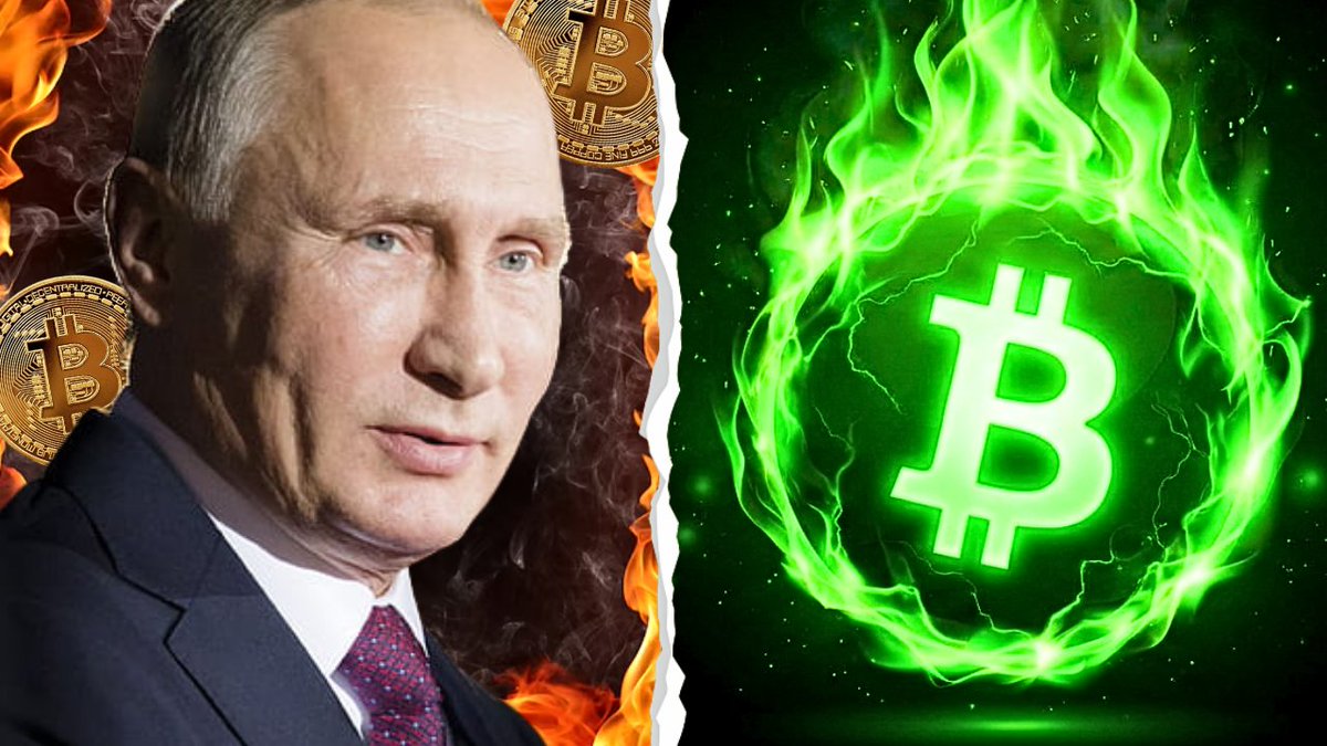 Greencandleit's tweet photo. Russia just APPROVED a bill recognizing Bitcoin as property and allowing it in foreign trade before America passes Clarity!!! 😤😤😤

IS RUSSIA ABOUT TO PASS BITCOIN LAW BEFORE AMERICA DOES?!!! 🔥🔥🔥 https://t.co/7QzMMDRC6O