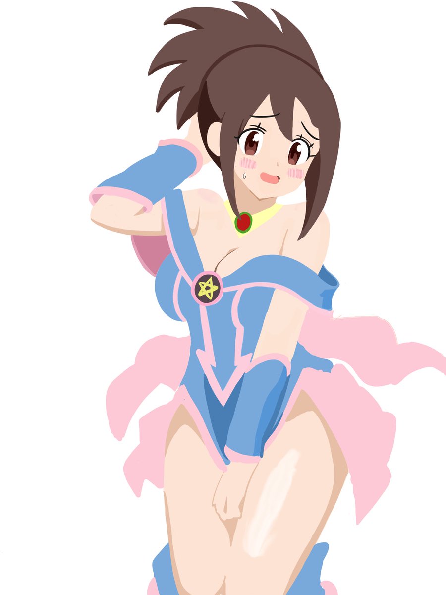 cureflash's tweet photo. ミソラちゃん描くつもりだったのに、手が勝手に https://t.co/fLayEdlcZP