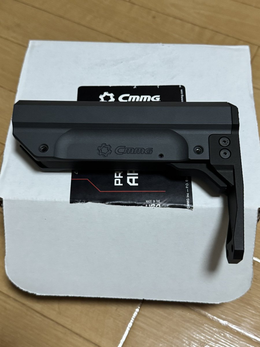 #ミリタリー物販 CMMG RipStock Adjustable Mil-Spec Sniper Grey 黒みが強いグレーです ...