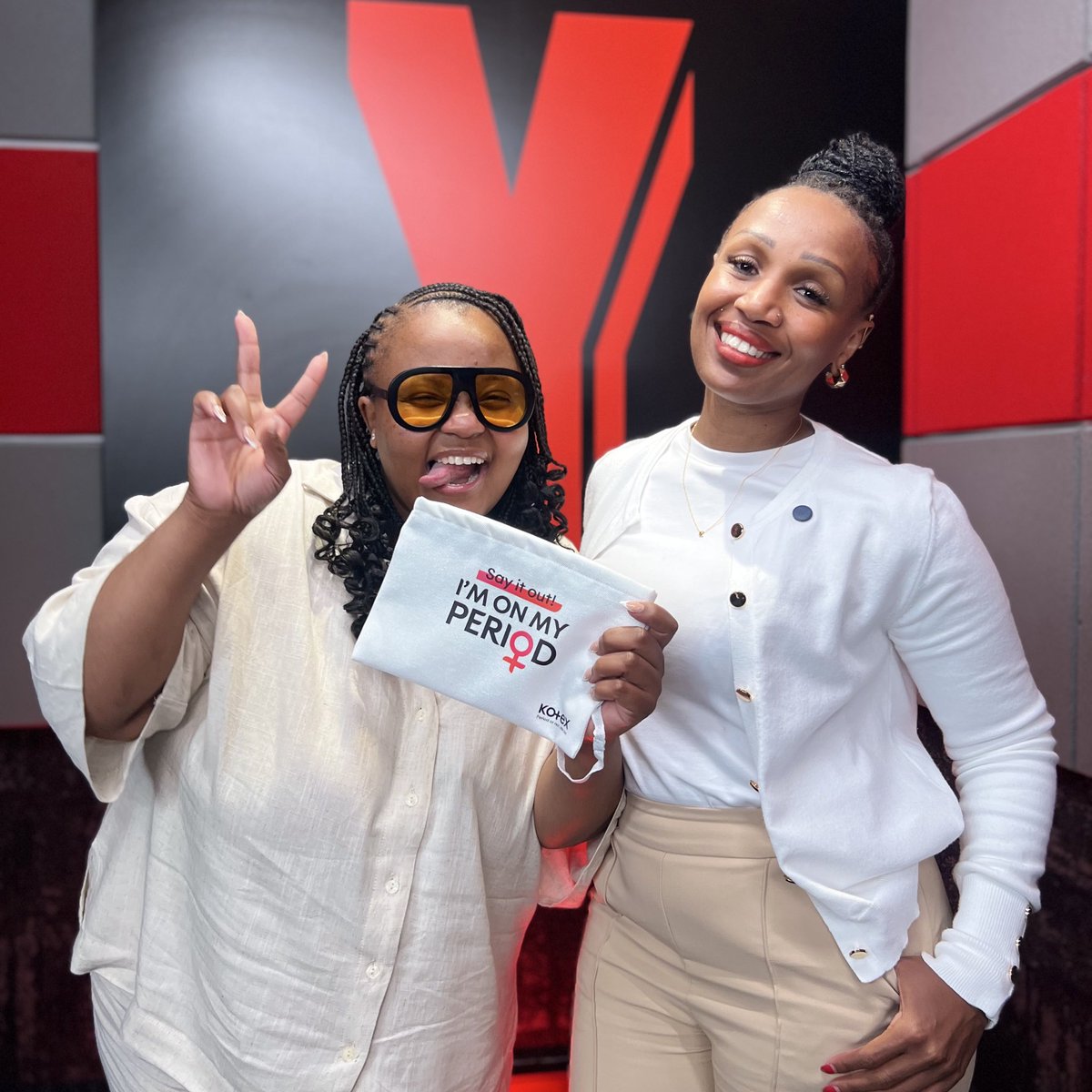Yfm's tweet photo. That's a wrap on #BossBabeWednesday with Head of Marketing @kotex_sa, Kutlwano Tshethane!
#TheGlowUp https://t.co/g3muenH2aP