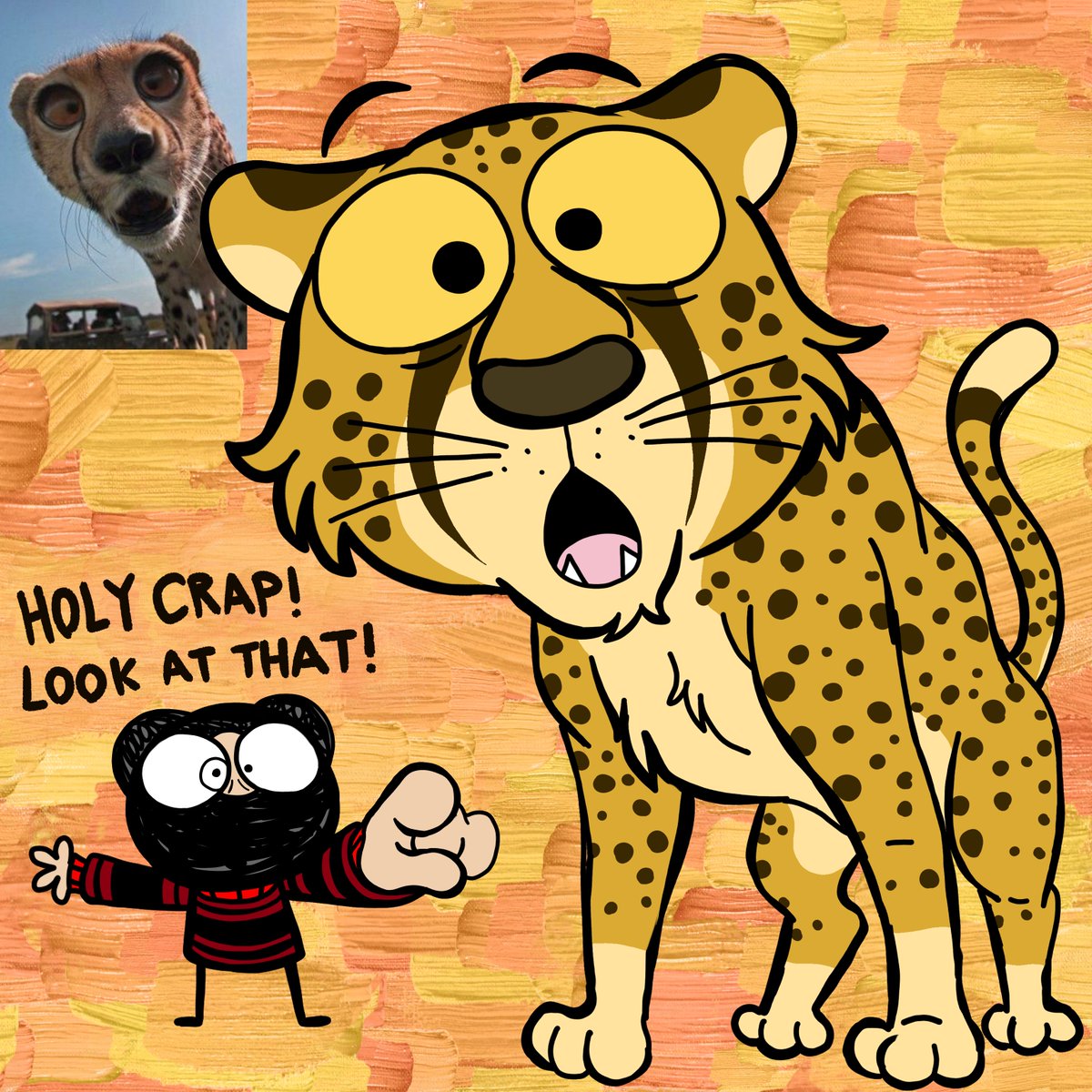 MachoCartoons's tweet photo. Cassius will freakin' purr furiously! https://t.co/ud8M7YCXAH