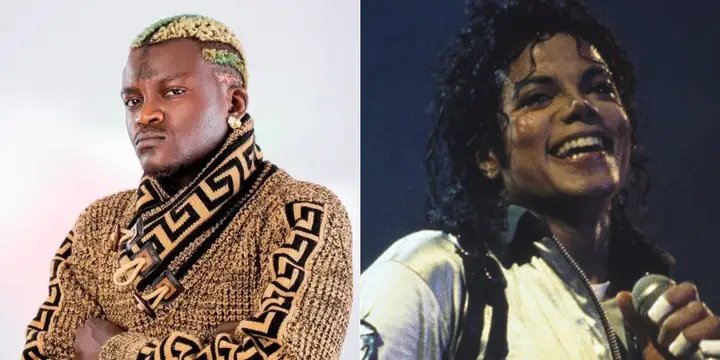 AZROBBEN's tweet photo. "I blow pass Michael Jackson. Did Michael Jackson do boxing? Did he promote boxing? Did he collect the contract? No, no don't tell me that. I'm bigger than everything....."

– Nigerian singer Portable has sparked reactions online after making a bold comparison between himself and the late pop icon Michael Jackson.