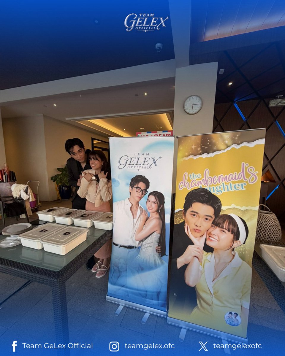 teamgelexofc's tweet photo. 𝑨 𝑺𝑴𝑨𝑳𝑳 𝑮𝑬𝑺𝑻𝑼𝑹𝑬. 𝑨 𝑾𝑯𝑶𝑳𝑬 𝑳𝑶𝑻 𝑶𝑭 𝑳𝑶𝑽𝑬. 🩵

As part of our 𝗚𝗲𝗟𝗲𝘅𝗶𝗮𝗻𝘀' 2𝗻𝗱 𝗠𝗼𝗻𝘁𝗵𝘀𝗮𝗿𝘆 𝗖𝗲𝗹𝗲𝗯𝗿𝗮𝘁𝗶𝗼𝗻, 𝗧𝗲𝗮𝗺 𝗚𝗲𝗟𝗲𝘅 𝗢𝗳𝗳𝗶𝗰𝗶𝗮𝗹  had the privilege of providing meals to the dedicated cast, staff, and crew of The  𝗧𝗵𝗲 𝗖𝗵𝗮𝗺𝗯𝗲𝗿𝗺𝗮𝗶𝗱'𝘀 𝗗𝗮𝘂𝗴𝗵𝘁𝗲𝗿 𝗦𝗲𝗮𝘀𝗼𝗻 2. 

It was a simple gesture of appreciation, but one that came straight from the hearts of GeLexians. Seeing the passion, hard work, and commitment behind every scene reminded us that bringing this story to life takes the collective effort of so many talented individuals.

Through this small act, we hope to express our sincere gratitude to everyone working tirelessly behind the cameras and on set. Thank you for your dedication, creativity, and countless hours of hard work in making The Chambermaid's Daughter Season 2 possible.

As we continue celebrating two wonderful months of the GeLex community, we are reminded that supporting GeLex also means appreciating and supporting the entire team that helps bring their journey to life. ✨

Here's to more milestones, more memories, and an unforgettable TCD2 era. 

𝗛𝗮𝗽𝗽𝘆 2𝗻𝗱 𝗠𝗼𝗻𝘁𝗵𝘀𝗮𝗿𝘆, 𝗚𝗲𝗟𝗲𝘅𝗶𝗮𝗻𝘀! 🩵

#GeLex #GeLexians #TGLO 
#TeamPanda | #Dolphins | #Beeshies
@alexailacad | @BGYO_Gelo 
@vaughnic | @itsmereynabs | @TheodoreBoborol |