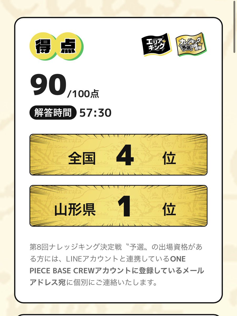 gtohage's tweet photo. 一桁順位やったー🙌
想像より取れたし本番まで仕上げないと！
#わいわいクイズ100 
#ナレッジキング https://t.co/yCGDKL3I5q