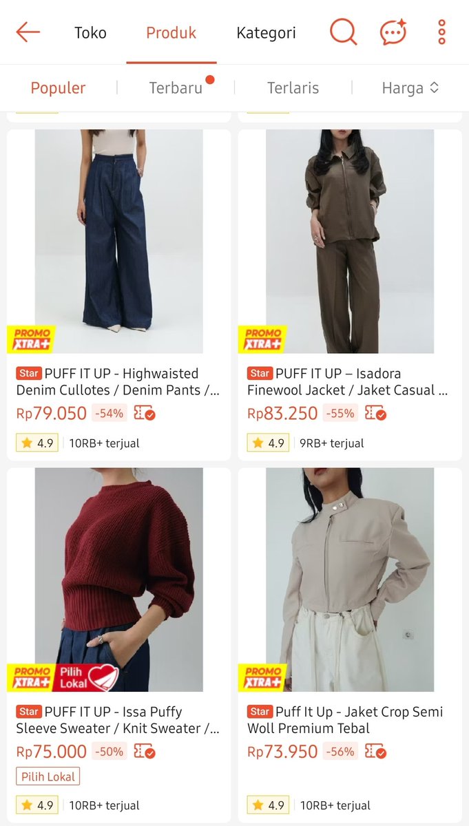 nahzaaii's tweet photo. POV: Definisi nemu streetwear estetik di PUFF IT UP yang bikin look kamu auto standout dan effortless. 👟🔥

🛒🍊 https://t.co/YKfMvhMod0 https://t.co/H74GaQAixE