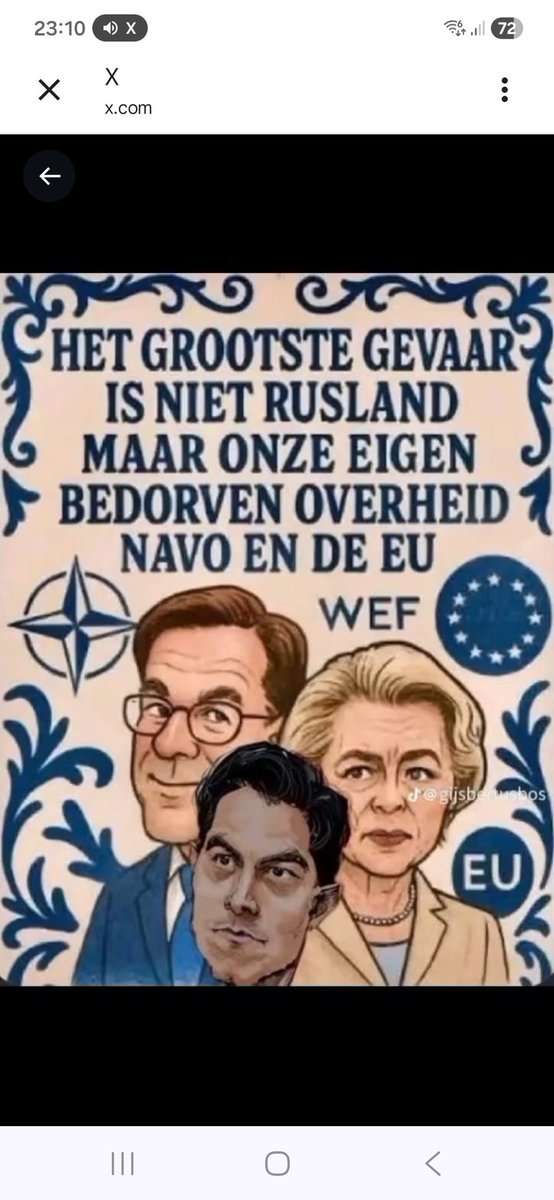 marcelXTTT's tweet photo. @DefensieMin @Defensie @NLinUkraine De EU/NAVO,en schoften zoals dit kabinet willen geen vrede. Punt! https://t.co/stzL5Iu3L7