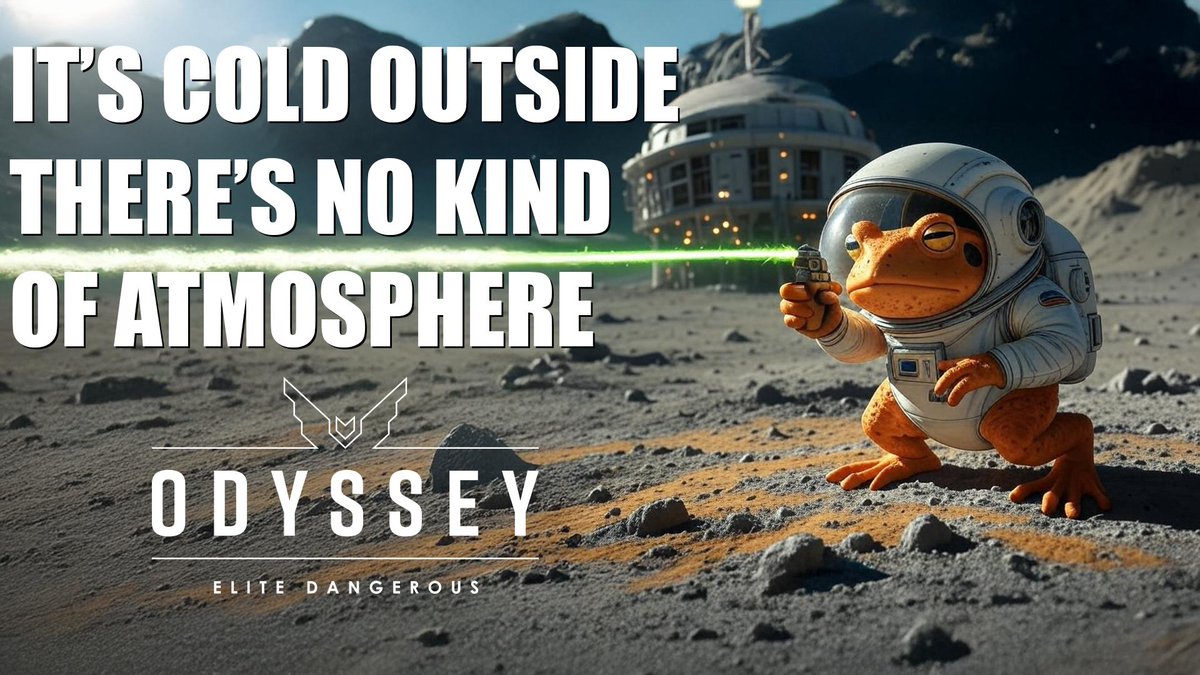 Fireytoad's tweet photo. It's operation time! Come keep me company in @elitedangerous
🔴 https://t.co/7zrzDczLOF
📺 https://t.co/v8jIQxYGXj
#EliteDangerous #EliteDangerousOdyssey #YouTube #Twitch https://t.co/DTJDN4PMj6