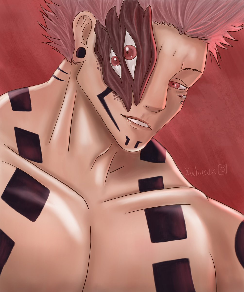 sakura_fox__'s tweet photo. More Sukuna art cos why not 🔥
#jujutsukaisen #sukuna #heiansukuna #jjkfanart #AnimeIllustration #digitalartㅤㅤㅤㅤ https://t.co/YC4lATlOag