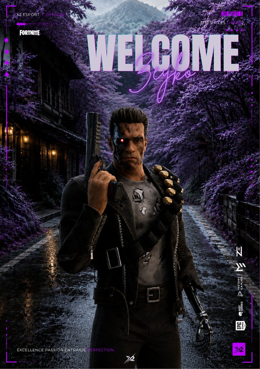 teamx2officiel's tweet photo. WELCOME @Zeyko01
Nous sommes heureux dβannoncer lβarrivΓ©e de Zeyko chez X2 Esport.
Il rejoint la structure en tant que joueur Semi-Pro et Content Creator.
Bienvenue chez X2 Esport. π€
#X2Esport #Welcome #RosterUpdate https://t.co/tXAQJqXkZP