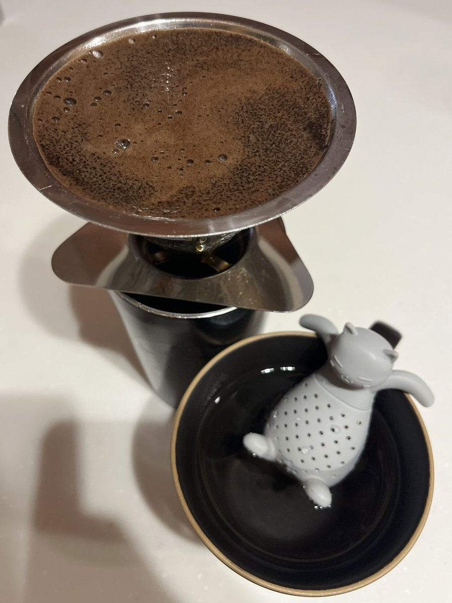 funfundiybear's tweet photo. 今日のこーひーぶれいく
コーヒー メタルフィルター
ホッと一息 デカフェ
べあぐらフォト https://t.co/g4QJRYY4p3