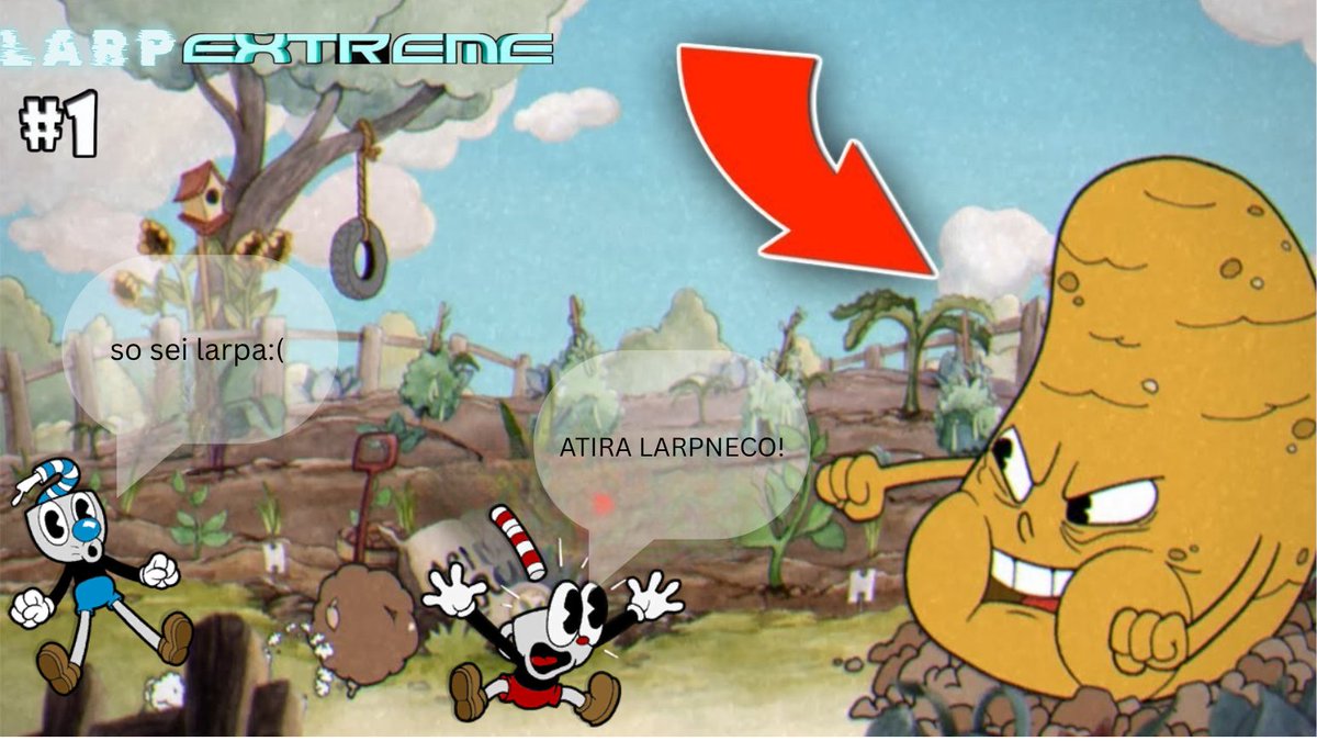 larpextreme's tweet photo. algum larptuber para fazer uma collab jogando cuphead? segue ai a tumb do primeiro ep: https://t.co/Y6WMDX4xjl