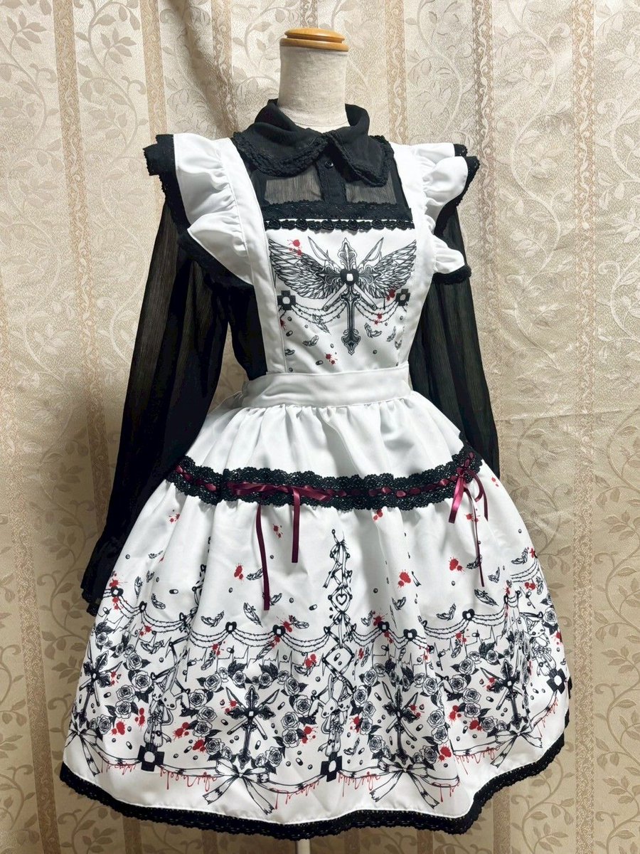 ✨予約開始✨ 「月華堕天」ジャンパースカート・エプロンスカート