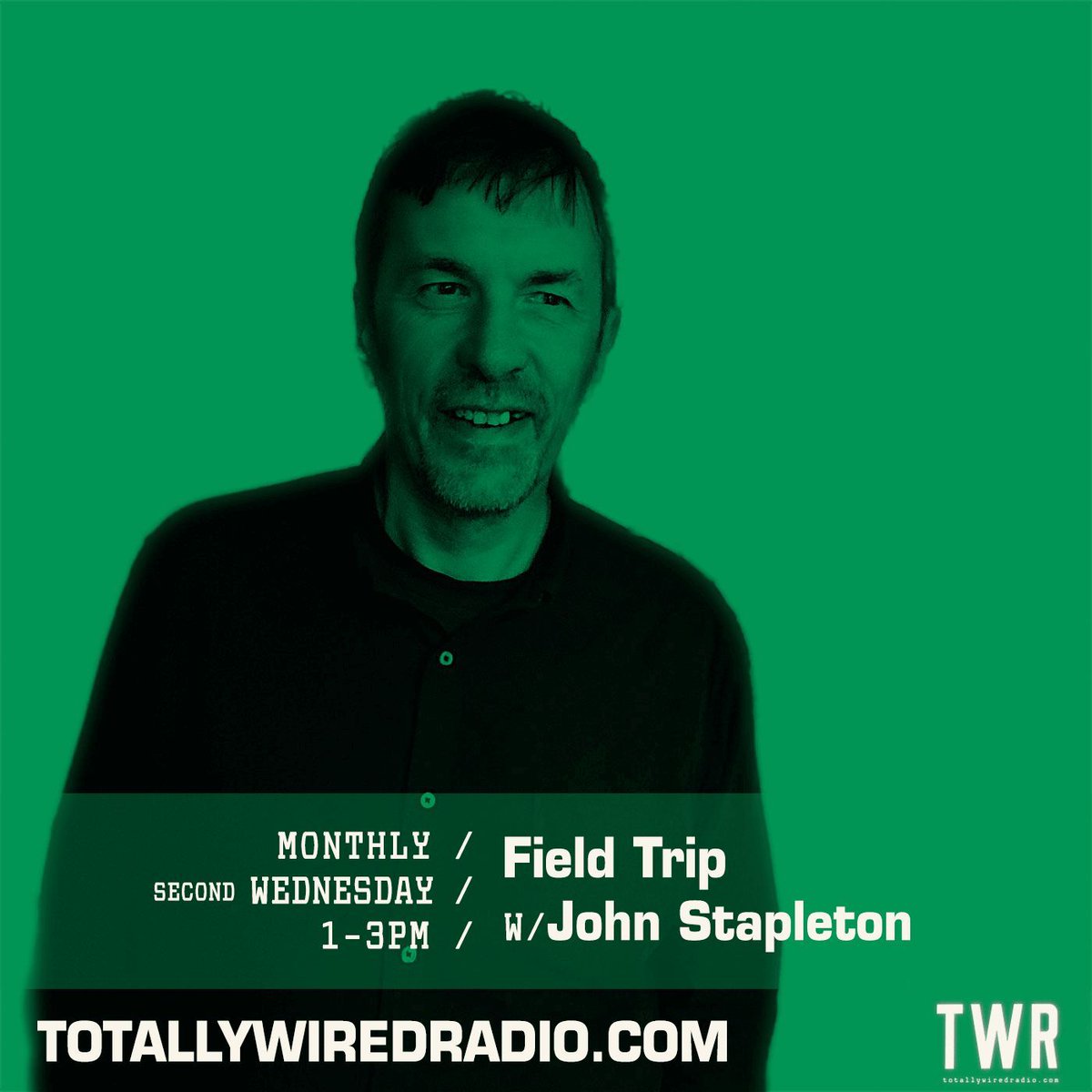 TotallyWiredRAD's tweet photo. Field Trip w/ John Stapleton #startingsoon on #TotallyWiredRadio Listen @ Link in bio. 
-
#MusicIsLife #London #Bristol 
-
#World #WorldMusic #Afrobeat #Funk #Psychedelic https://t.co/eUy4mq3sp0