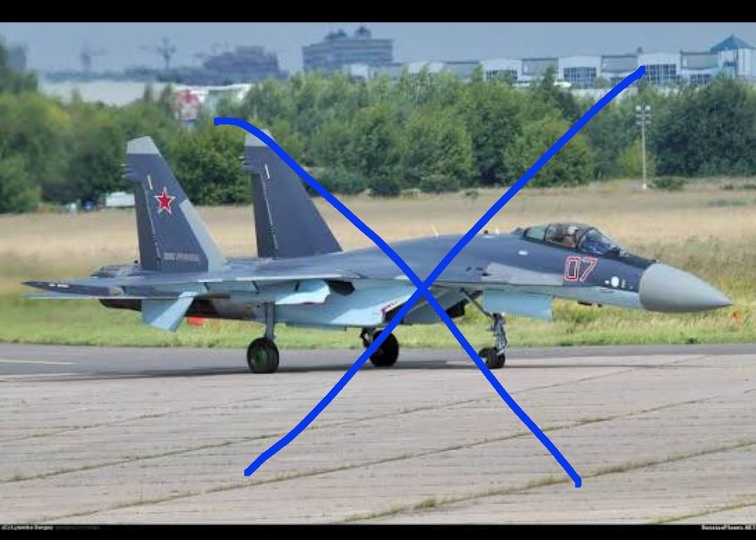 mouw5284's tweet photo. An su35 has been shot down unfortunately the crew ejected https://t.co/M0x3QSXwDn
