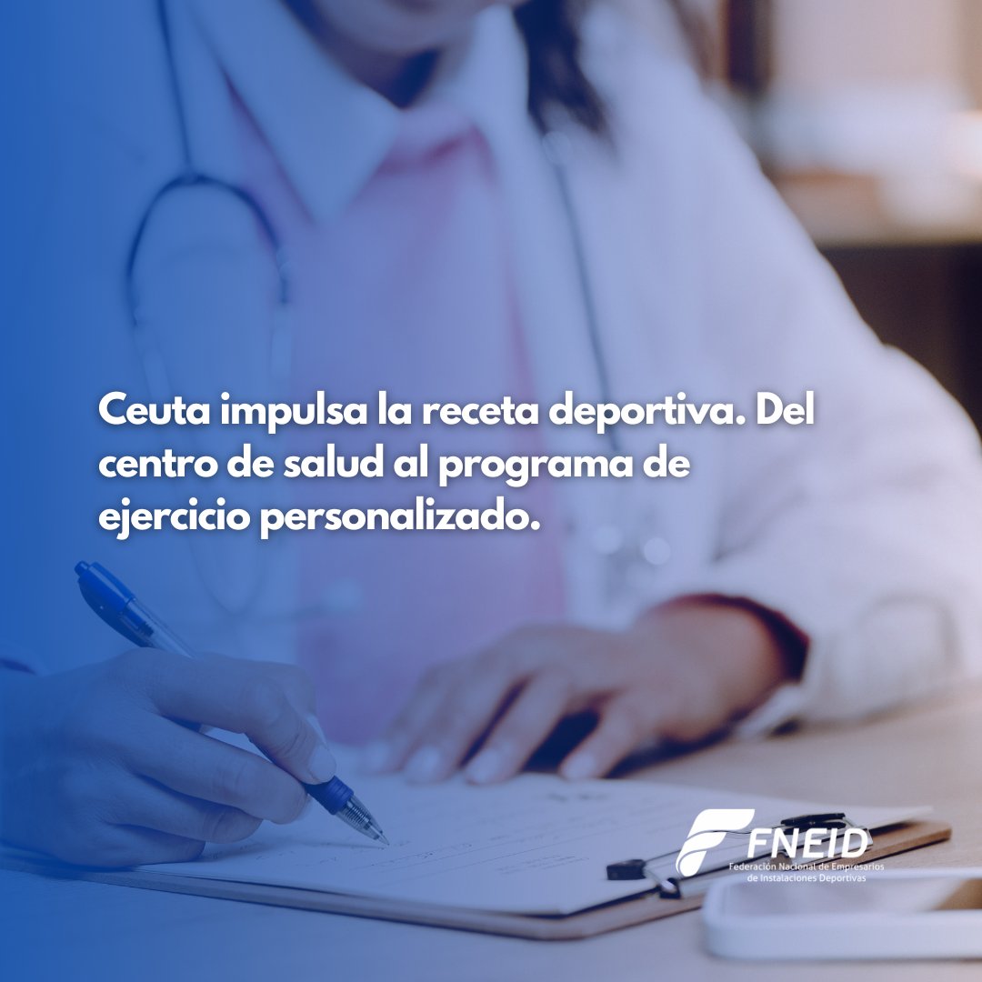 fneid_es's tweet photo. 🏥🏃‍♂️ La prescripción de ejercicio físico sigue ganando espacio como herramienta de salud pública. Ceuta invertirá en una plataforma digital que permitirá a médicos y profesionales sanitarios derivar a pacientes a programas de actividad física.

👉 https://t.co/g6QJ03ovv2

#FNEID https://t.co/BTRGHHalR0