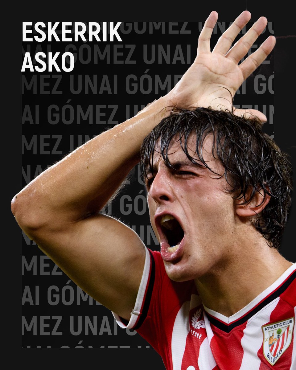 AthleticClub's tweet photo. ❤️🐔 Eskerrik asko, Unai!
 
#AthleticClub 🦁 https://t.co/fz83QqZqPf