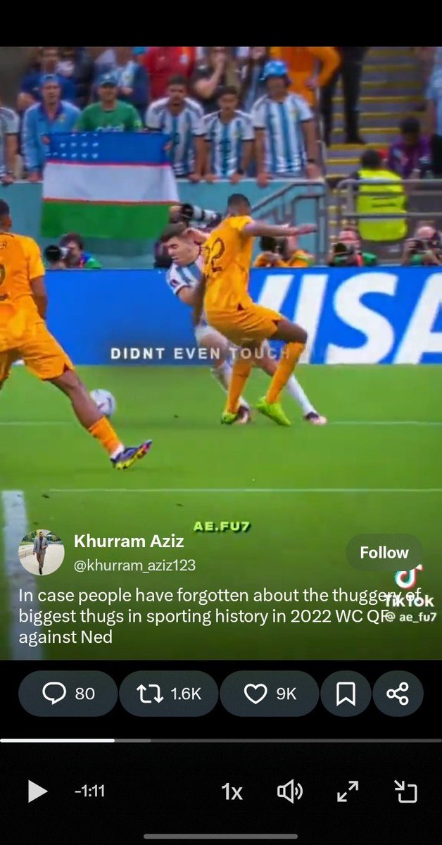 iamfinis16's tweet photo. Cry moreee bro

Imagine being so good they said you're rigging it to win. 
We all know FIFA and it's inconsistencies in refereeing decisions but narrowing it down to Argentina is a PAID AGENDA!! And the person paying y'all will be revealed one day! 
Mark my fucking words https://t.co/3bqrWyyuoH