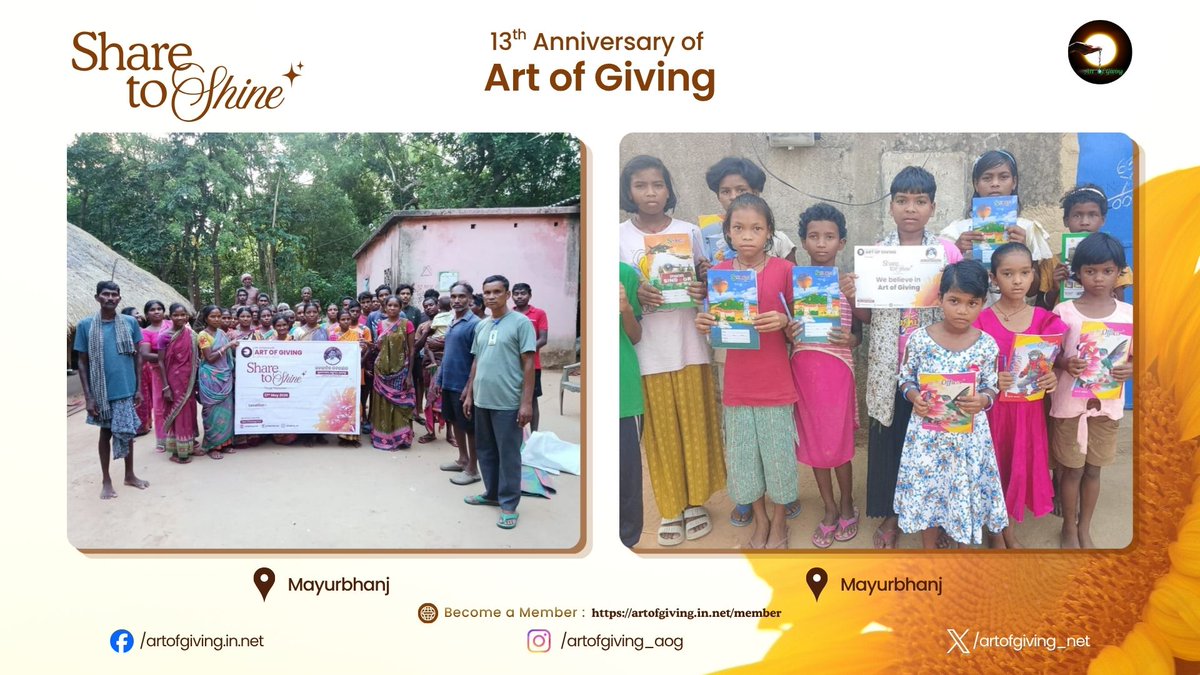 artofgiving_net's tweet photo. Marking the 13th International Day of Art of Giving, Mr. Ratikanta Naik, Ms. Simarani Naik, Mr. Bajun Tudu, Ms. Mahalaxmi Bhatra, Ms. Sasmita Swain, Ms. Hisi Besera, Mr. Banamali Tudu, Ms. Sumi Murmu, Ms. Basta Marndi, Mr. Bikash Bhatra, Ms. Ranju Rani Subudhi, https://t.co/wvcjEpOlpx