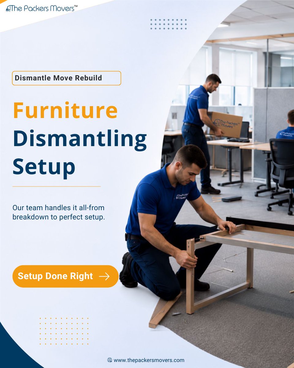 thepackermover's tweet photo. The Packers Movers makes office moves smoother, safer, and more organized so your team can get back to work faster.
.
.
#ThePackersMovers #OfficeRelocation #OfficeMoving #BusinessRelocation #CommercialMoving #PackersAndMovers https://t.co/ezJGhXzoMo