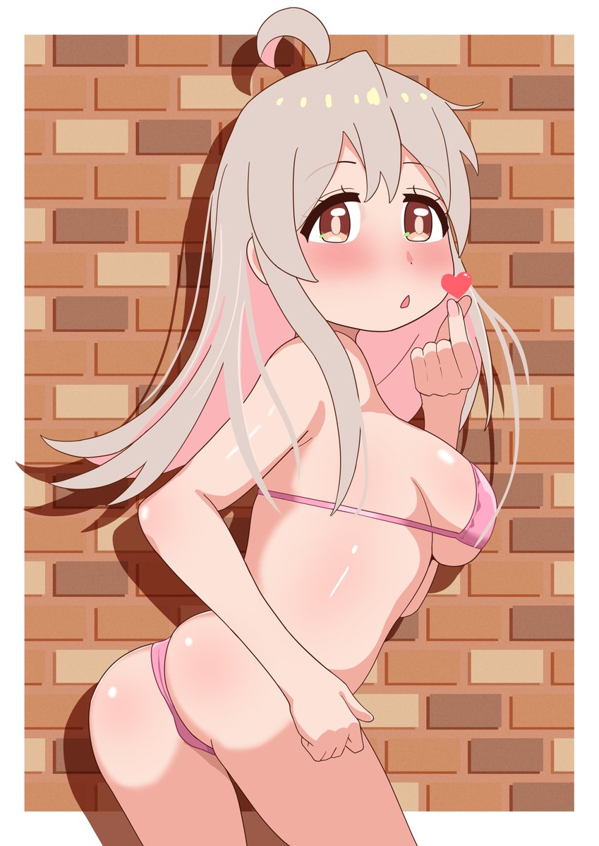 orangeir8's tweet photo. ゆびハート水着まひろちゃん
#おにまいお絵描き https://t.co/Zthb7Er3Cd