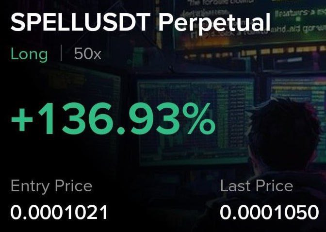 SURE_TIPS1's tweet photo. $SPELL TP1 ✅

https://t.co/wCNbWBXlCa… https://t.co/LRudikbmZR