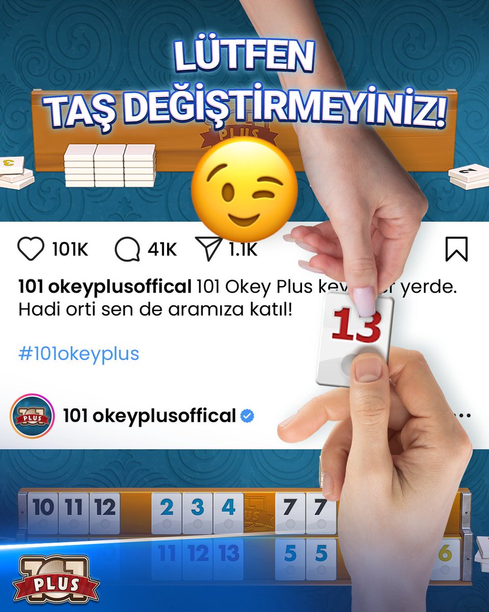 101 YüzBir Okey Plus tweet media