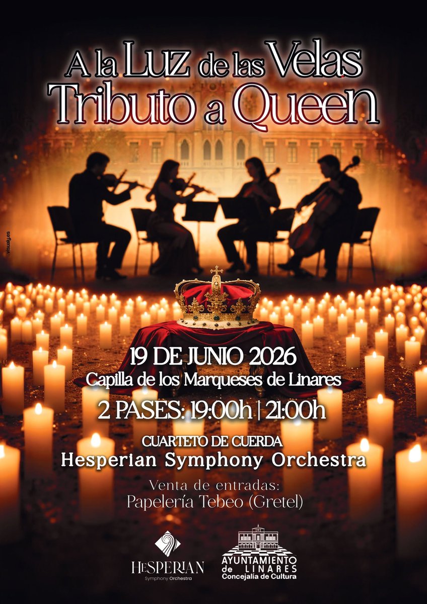prodelanoficial's tweet photo. Gran concierto a cargo del cuarteto de cuerda de Hesperian Symphony Orchestra , un homenaje a la mítica banda QUEEN con el que hicieron disfrutar a todo el público de las dos funciones con llenos absolutos,  en un marco incomparable a la luz de las velas. https://t.co/zxyjRT1Lxu