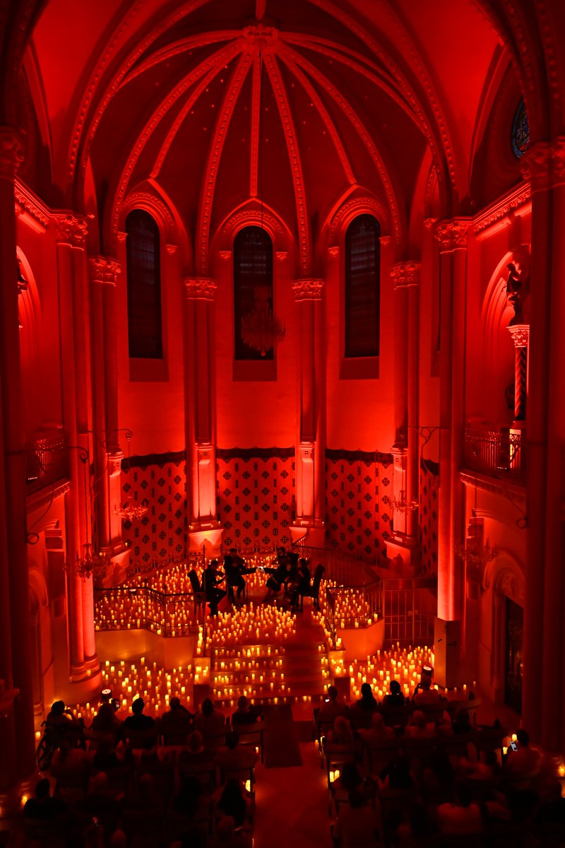 prodelanoficial's tweet photo. Gran concierto a cargo del cuarteto de cuerda de Hesperian Symphony Orchestra , un homenaje a la mítica banda QUEEN con el que hicieron disfrutar a todo el público de las dos funciones con llenos absolutos,  en un marco incomparable a la luz de las velas. https://t.co/zxyjRT1Lxu