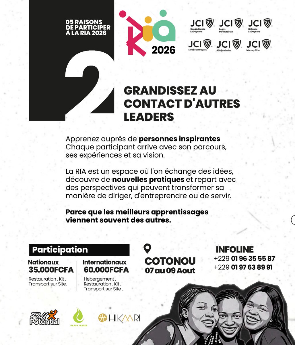 jci_la's tweet photo. La Rencontre Internationale de l’Amitié (RIA) est un espace où l'on échange des idées, découvre de nouvelles pratiques et repart avec des perspectives qui peuvent transformer sa manière de diriger, d'entreprendre ou de servir. https://t.co/gkWThMgVfy