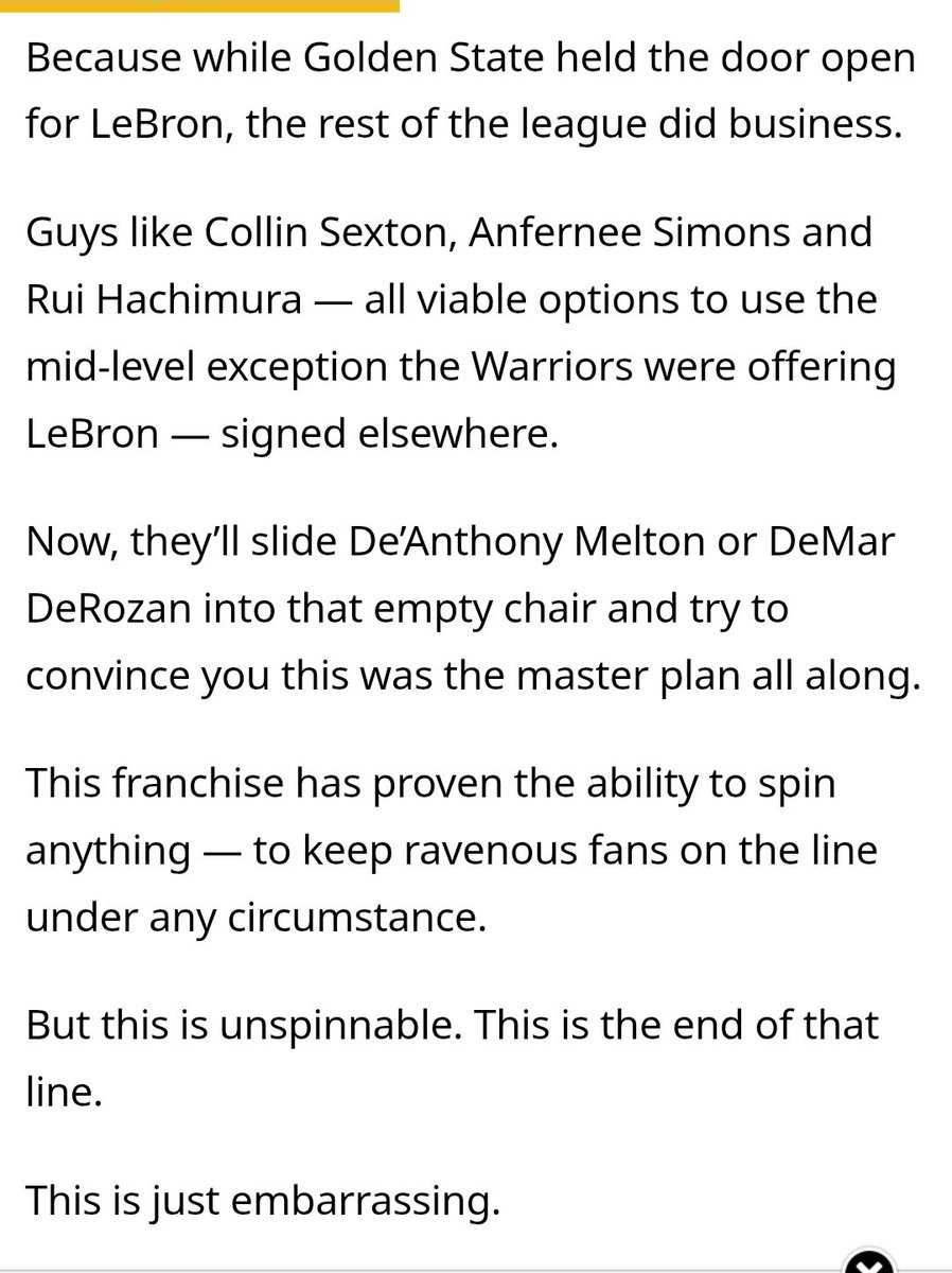 solomon_tech's tweet photo. Sheeeshhh man @dieter COOKED Lacob and Dunleavy weak ass front office https://t.co/5MMuZmWNh9