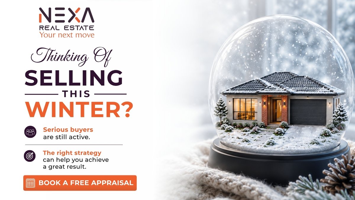 Nexareau's tweet photo. ❄️ Winter doesn't pause life — it just makes us think a little clearer. If selling's been on your mind, now might be the perfect time to explore it.

Ready to make your next move? Let's talk.
👉 https://t.co/6xM5uDak5f

#NexaRealEstate #WinterSelling #YourNextMove https://t.co/3PuArjAvUy