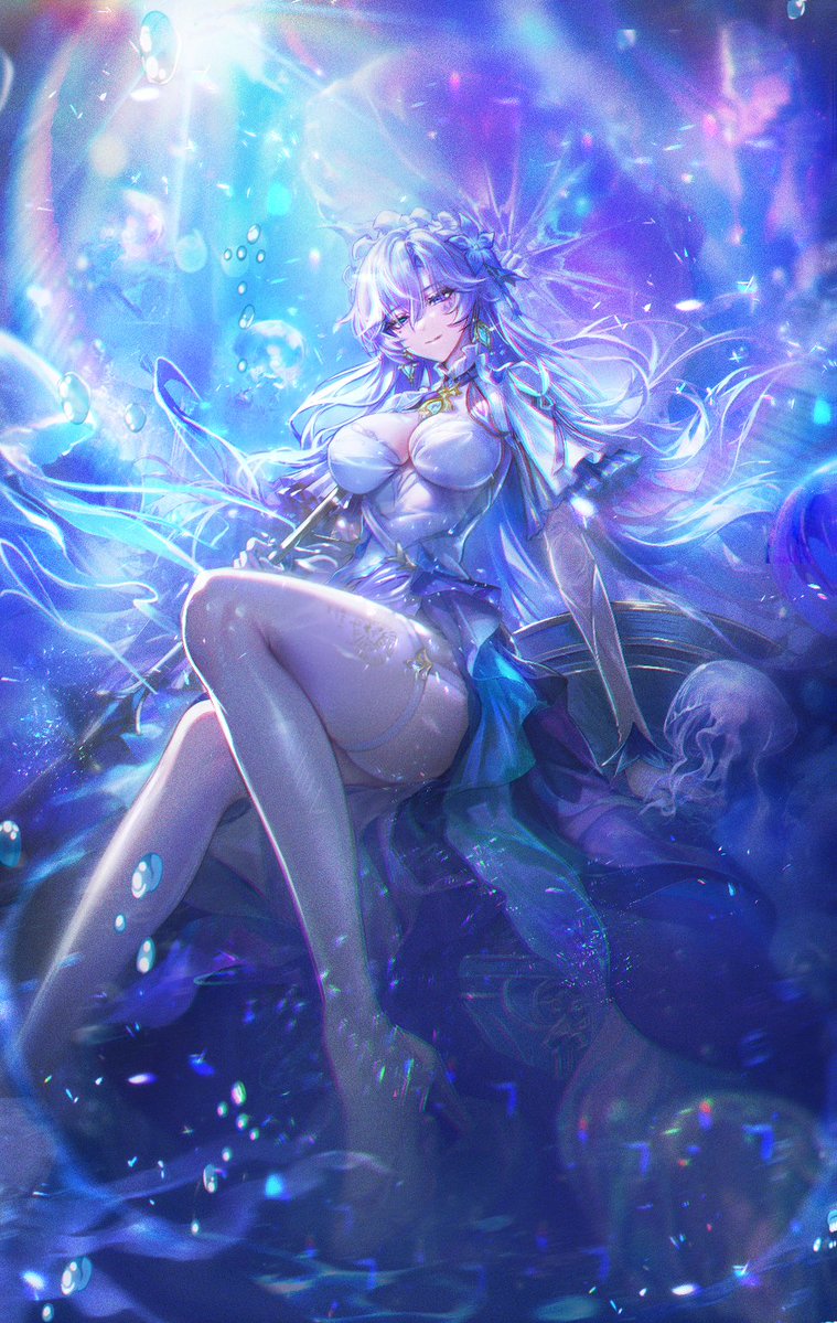 T_blence's tweet photo. 𝘛𝘩𝘦 𝘉𝘢𝘯𝘦 𝘥𝘳𝘦𝘢𝘮𝘴 𝘣𝘦𝘯𝘦𝘢𝘵𝘩 𝘵𝘩𝘦 𝘚𝘦𝘢 𝘰𝘧 𝘋𝘳𝘦𝘢𝘮𝘴 🪼

Cantarella / カンタレラ

#WuWaCollection #WutheringWaves #鳴潮 https://t.co/3AYnxvVH9C