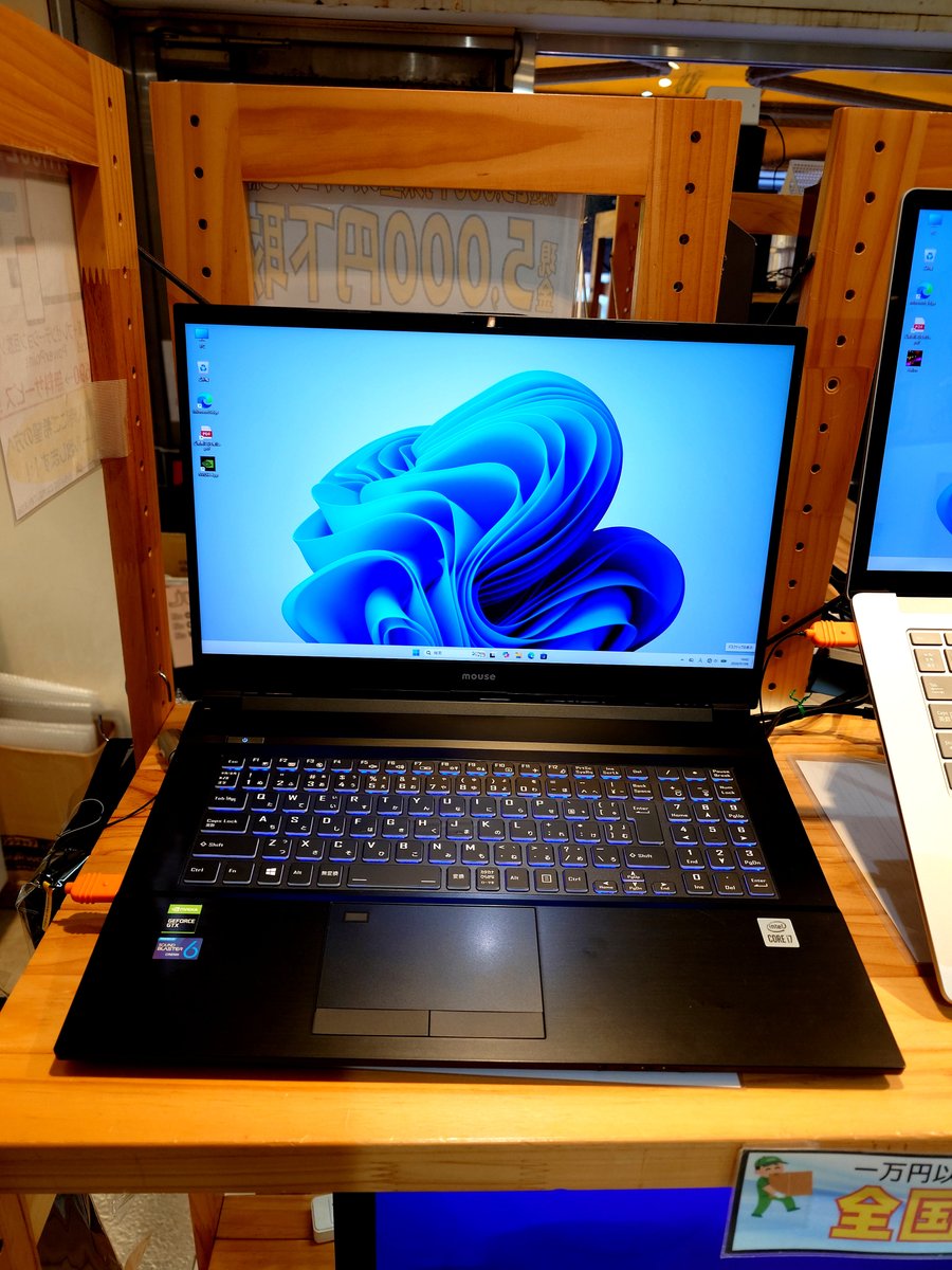 💻️商品情報💻️ MOUSE K7-i7 OS:Win11Home CPU:Core i7-10750H ﾒﾓﾘ