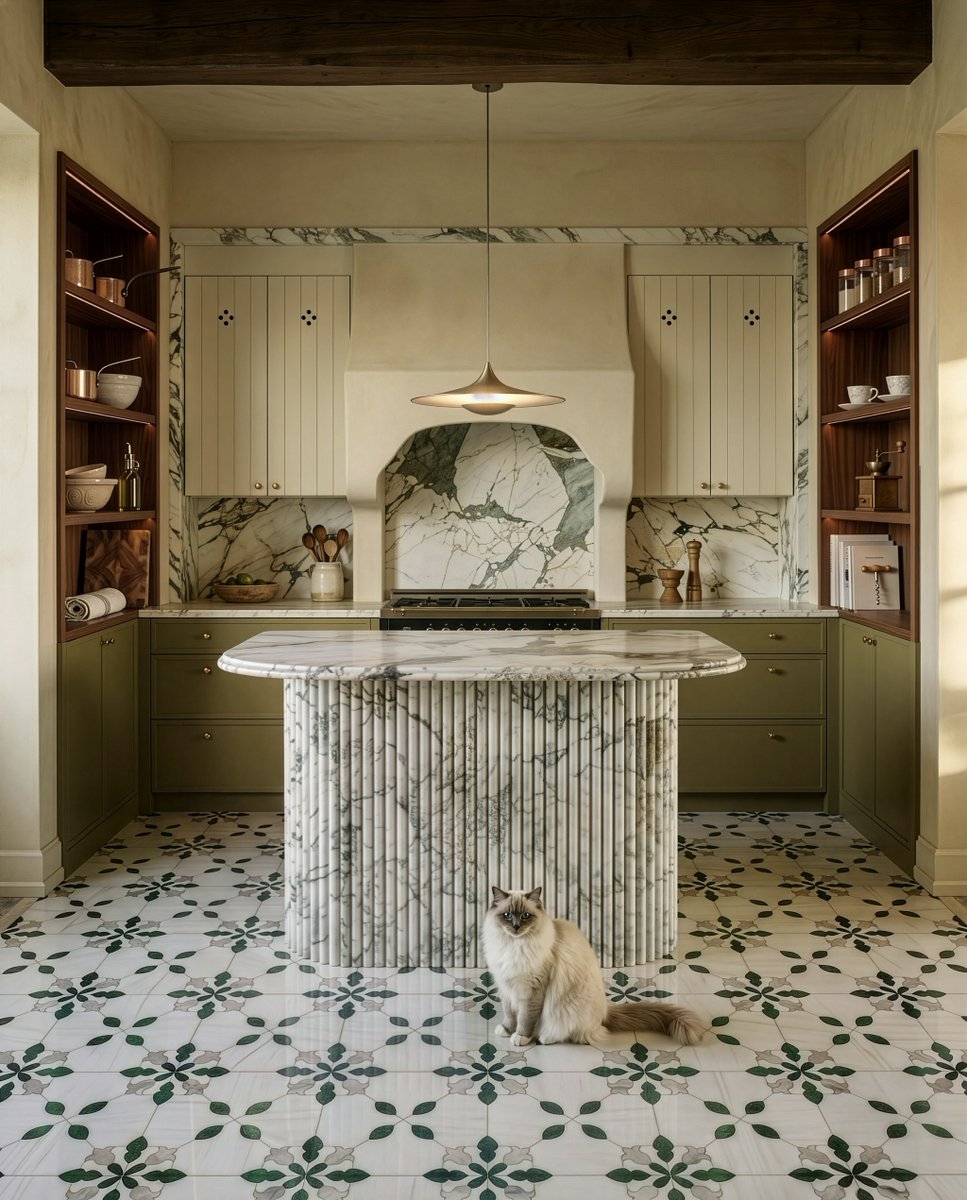 marblesystems1's tweet photo. Sand underfoot. Linen at rest. The solid weight of green stone tiles. Bring authentic biophilic design to your space this Summer 2026 with Marble Systems.
#BiophilicDesign #OrganicModern #GreenTiles https://t.co/SDImqR4jI9