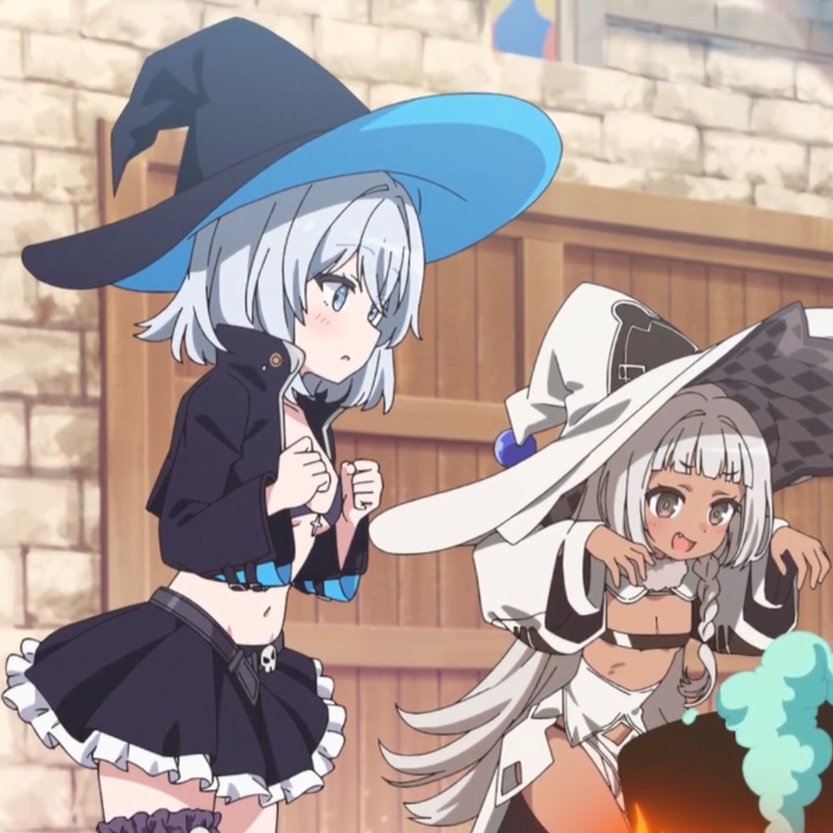 bolpanther's tweet photo. ポケーっと見とれてるヤーデちゃん逆にレアというか素朴な少女感出ててすこすこすこ https://t.co/1ayUE8C92F