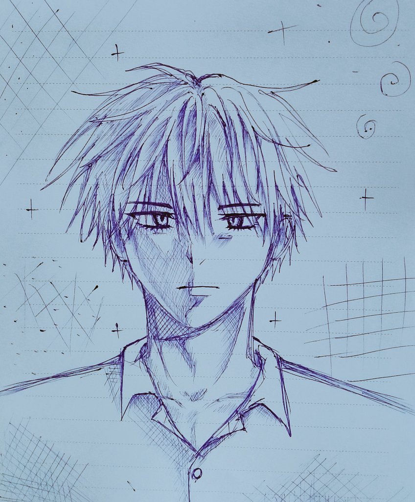 Sin_XD156's tweet photo. My oc วาดเล่น https://t.co/tRZwndnwV3