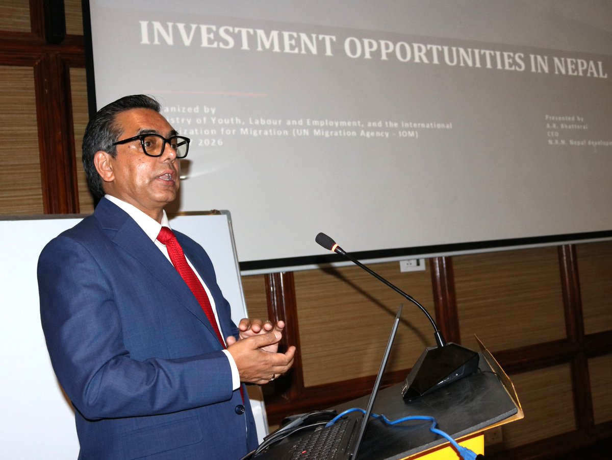 IOMnepal's tweet photo. From 3-5 July, #ENGINProject consultation brought together government, diaspora, development partner &amp; global experts to explore how Nepal's diaspora can boost jobs, innovation &amp; sustainable development. Outcomes will contribute to Nepal's strategic diaspora engagement framework. https://t.co/E0hMibztjj
