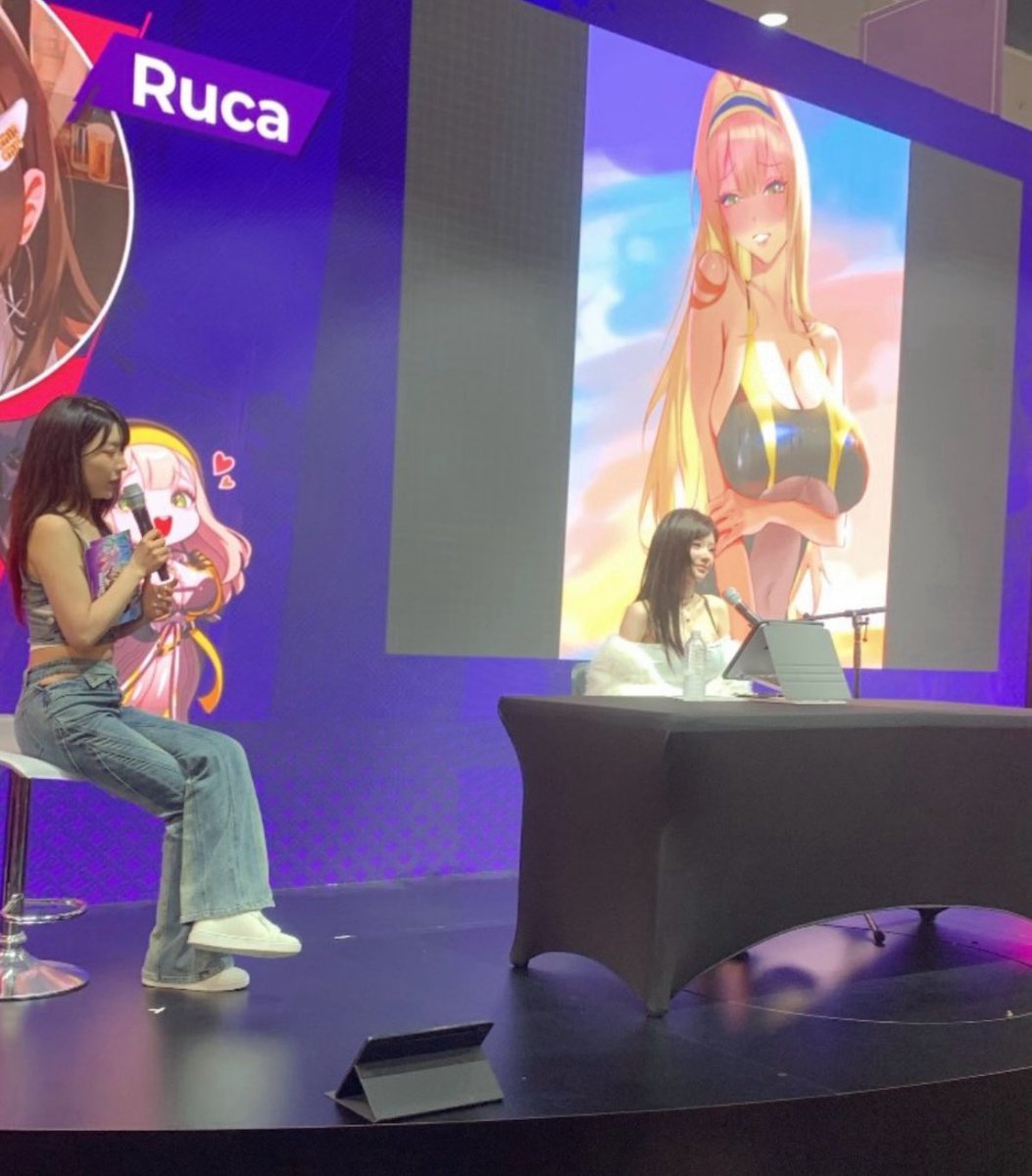 rucarachi's tweet photo. Thank you all for the great #AX2026! Hopefully next year I'll see everyone in the artist alley 🥺

I also had a wonderful time drawing live on stage~ https://t.co/CcHkGXOzcs