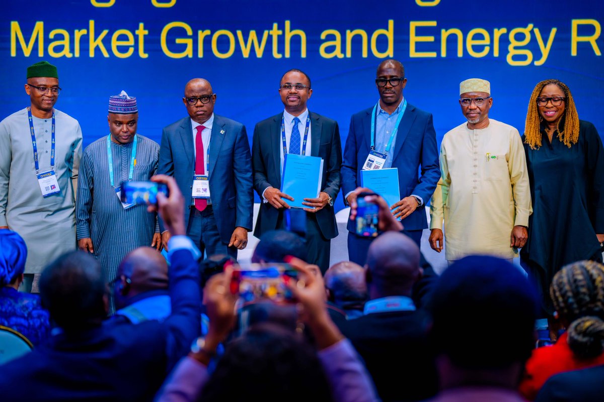 nnpclimited's tweet photo. PRESS RELEASE

At NOG Energy Week, NNPC, Partners Sign Landmark Gas Agreements
... Deals Set to Catalyse Industrial Growth, Enhance Nigeria’s Energy Security

The Nigerian National Petroleum Company Limited (NNPC Ltd) has announced the signing of six strategic agreements with key partners, ranging from Memorandum of Understanding (MoU), Gas Supply Agreement (GSA), and other gas transportation deals, marking a significant milestone in Nigeria's journey towards industrial revitalisation and enhanced energy security.

The agreements, executed on the sidelines of the ongoing 25th NOG Energy Week, in Abuja on Tuesday, include: an MoU with Ajaokuta Steel Company Limited (ASCL); a Gas Sale Aggregation Agreement (GSAA) with Ajaokuta Steel Company Limited (ASCL); a GSA with UTM FLNG; a Network Entry Agreement with Chevron Nigeria Ltd; a Network Entry Agreement with AGPC; and a Network Entry Agreement with NNPC Exploration & Production Ltd (NEPL).

Read the full press release when you visit https://t.co/jeNNHdNf1g