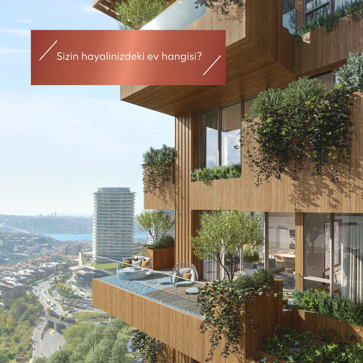 Nextlevelistnbl's tweet photo. 1) En üst katlarda dahi "bahçeli villa" hissi yaşatan
2) Dışarıyla içeriyi bütünleştiren geniş teras, balkon ya da bahçesi bulunan
3) Yeşile dokunan bir şehir yaşamına davet eden
4) Villa Evler / Teras Evler / Manzara Evler / Loft Evler

Aktif yaşamın merkezinde, doğayı içine alan bahçeli ve teraslı evler.
#sıradanevar #NextLevelİstanbul