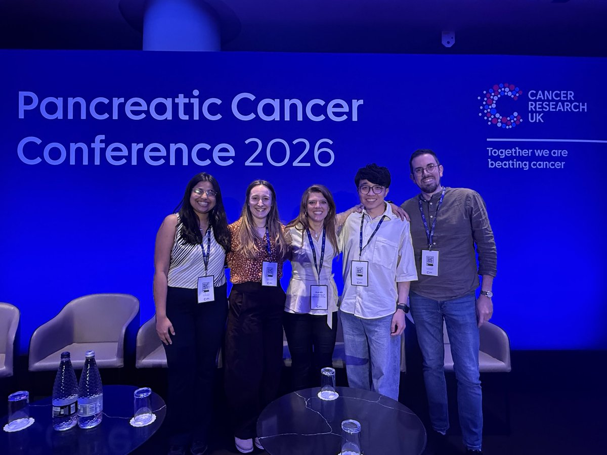 BiffiGiulia's tweet photo. 🎉Ready for Day 2 #PanConf26 🎉
Great to catch up with colleagues but also lovely to hang out outside the lab with my favourite postdocs (= all the current Lab’s postdocs 😅).
@Debi_Mukh @eloise_g_lloyd @Wenlong_Li1 #GianlucaMucciolo https://t.co/mPcYtsZW3o