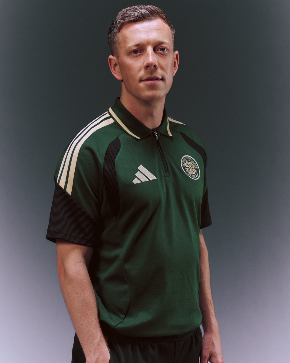 CelticFC's tweet photo. 🪡 The new 26/27 collection is in a stylish deep green with light gold accents, and features a variety of tops, bottoms and outerwear to see you through matchdays, lounging, training and more.

#CelticFC🍀