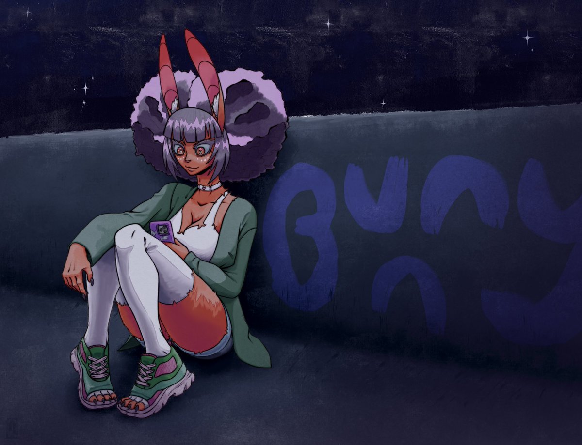 BNAN_creates's tweet photo. 1st:  character’s by CrookedKiln
2nd: character by Mellow_Yellow
3rd: character by DunkYourDonuts
4th: character by @gamebunny22 
#artfight #artfight2026 #teamcomedy https://t.co/WS5wy5XW9W
