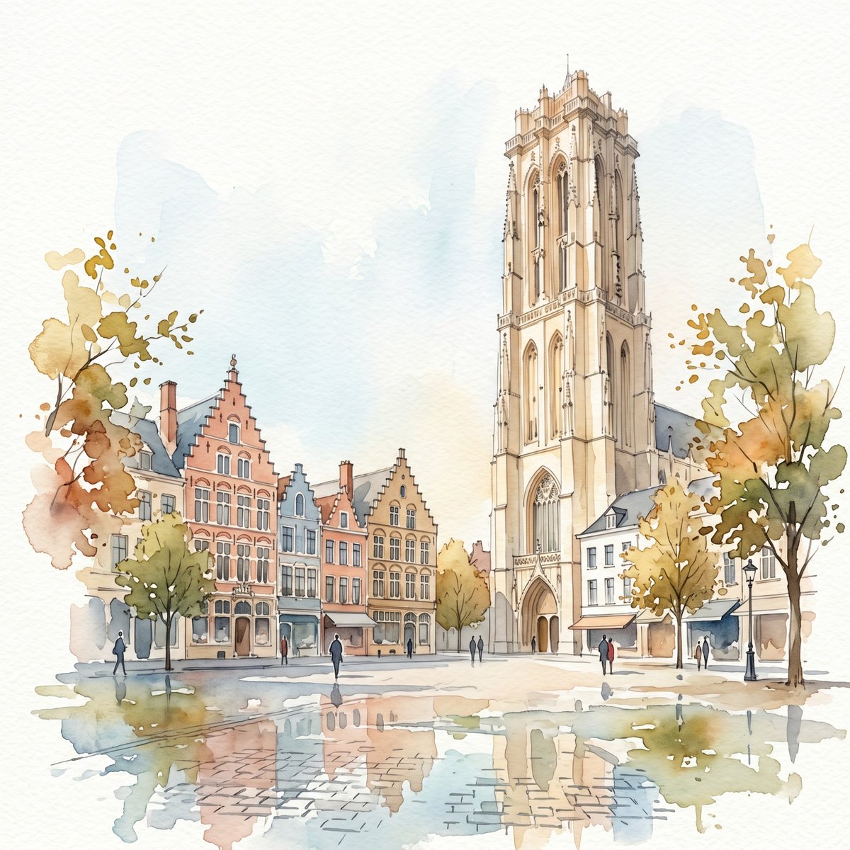 jespadah's tweet photo. Plaza de las Campanas - Malinas (Bélgica) https://t.co/NRUIhbAZbW