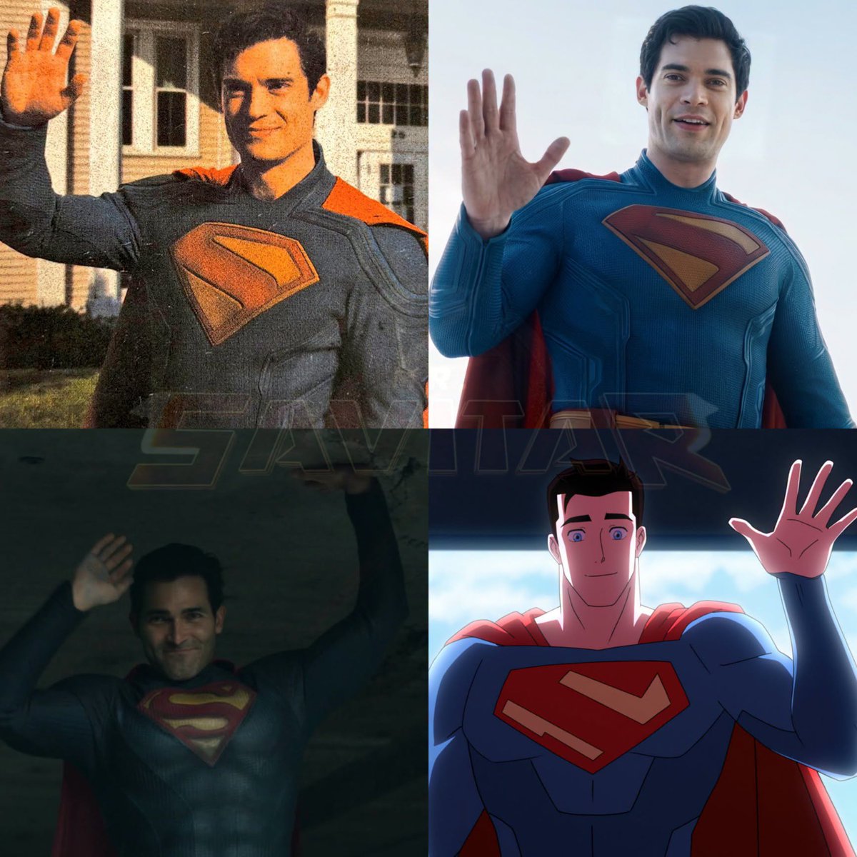 kennykraly's tweet photo. Superman waving his hand 🖐️ https://t.co/PcRbXJvu6k