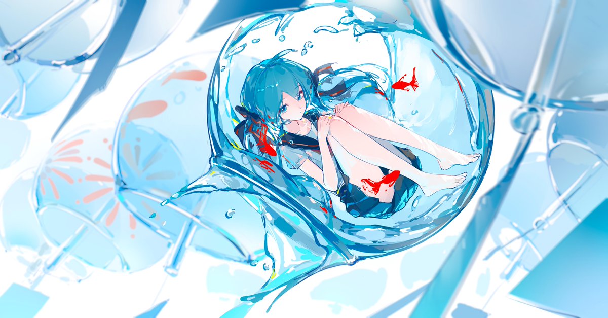 tleseno's tweet photo. ボトルミク
＃初音ミク https://t.co/VV3etLr6Rz