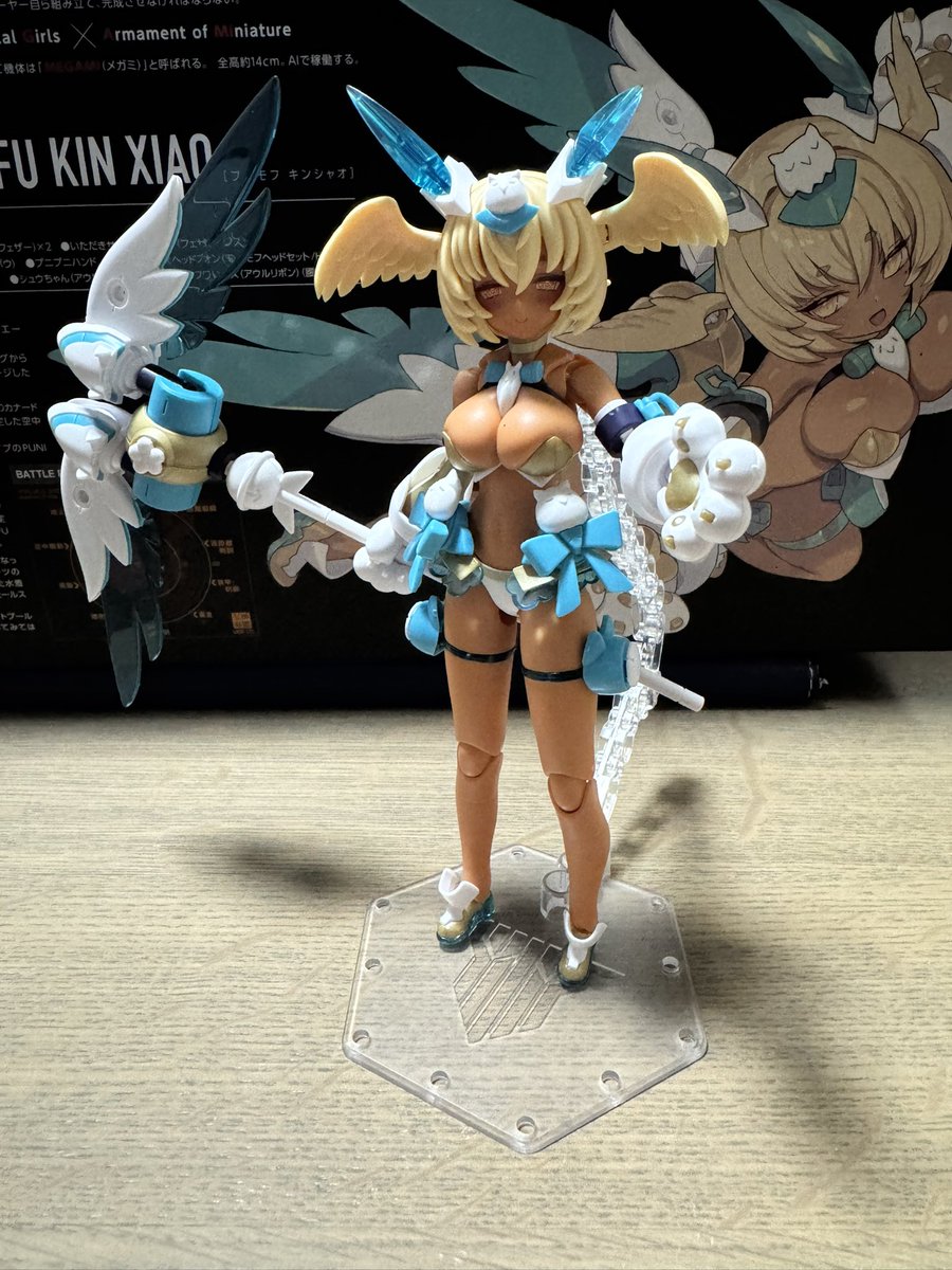 Whitebake164's tweet photo. #おいでよメガミデバイスの沼
いや、別に沼っては無いよ？
作るの楽しくて次は何買おうかなって思ってるだけ
沼ってはないよ？？ https://t.co/6vdKScM2EK