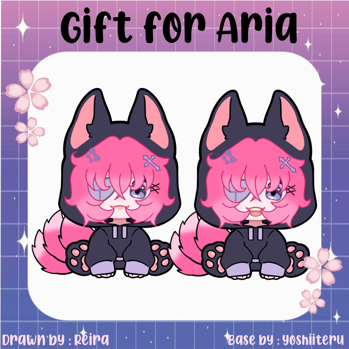 reivalia_'s tweet photo. During my little break, I have made two gifts for @FaelanVeil and @AriaTheVixen_VT 💙
Hope you girls enjoy them! https://t.co/MwcAKKJwwu