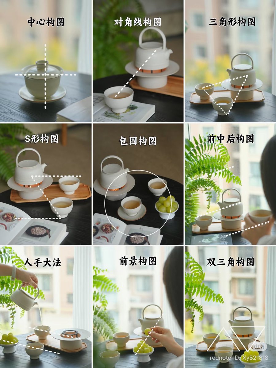 hoangthaoX's tweet photo. 🌟Save this for later | 9 photo hacks you'll get the hang of in no time🔥
Been through tons of tutorials but still feel lost when it comes to taking photos?
Today I've put together some go-to composition tricks into easy-to-remember rules
Super simple, beginner-friendly, and you'll get the hang of them in no time

For one subject, center it
For two subjects, go diagonal
For three subjects, make a triangle
For four subjects, try an S-curve
For multiple subjects, use framing
For layers, think front, middle, back
For liquids, capture the motion
For stability, use double triangles

Here's what I've learned this past year:
If you're not naturally talented, just keep practicing
What sets people apart is courage and actually getting things done

When you're not sure which way to go
Just hang in there a little longer than others

Success might be late
But it'll never miss you