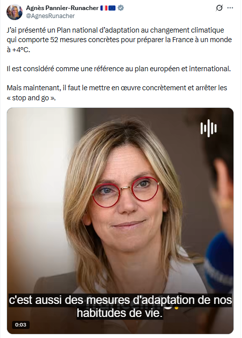 VictorSinclair3's tweet photo. On signale des scènes de fou rire parmi les instances dirigeantes chinoises, russes, indiennes et américaines après avoir pris connaissance du plan de @AgnesRunacher pour un monde à +4°, plan considéré comme une référence en Europe. (Pas ailleurs apparemment).
Agnès a du talent ! https://t.co/t5lCMrW3xX